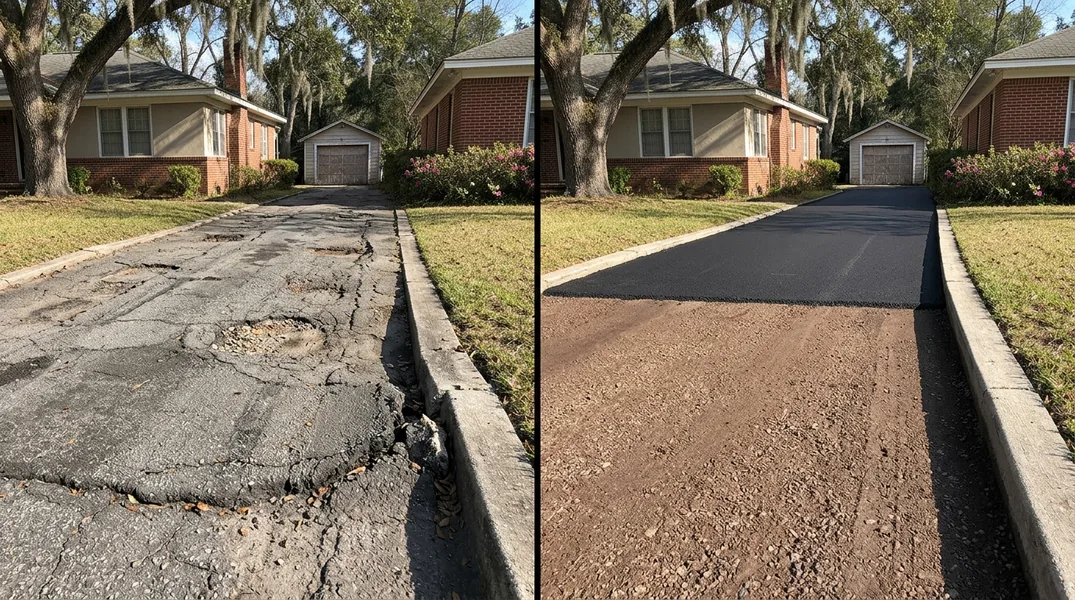 Result asphalt paving in Savannah - Savannah Asphalt Paving