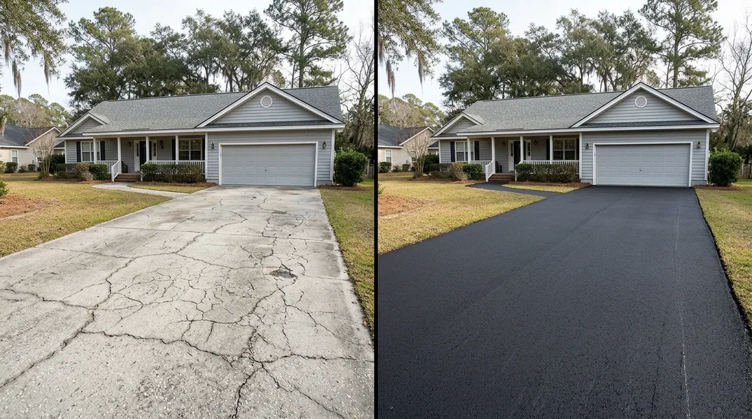 Result asphalt paving in Savannah - Savannah Asphalt Paving