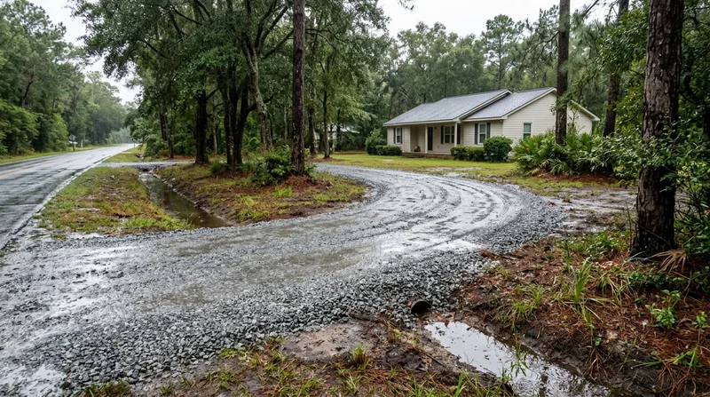 Gravel Driveway Installation & Grading Savannah