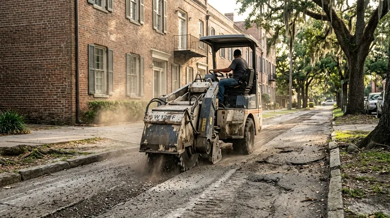 Asphalt Milling & Removal Savannah
